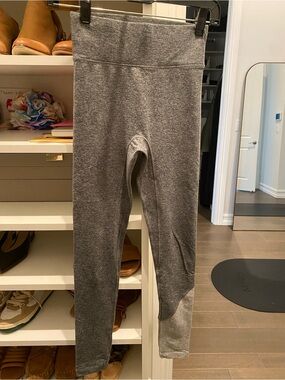 We Over Me Heather Gray High-Waist Leggings